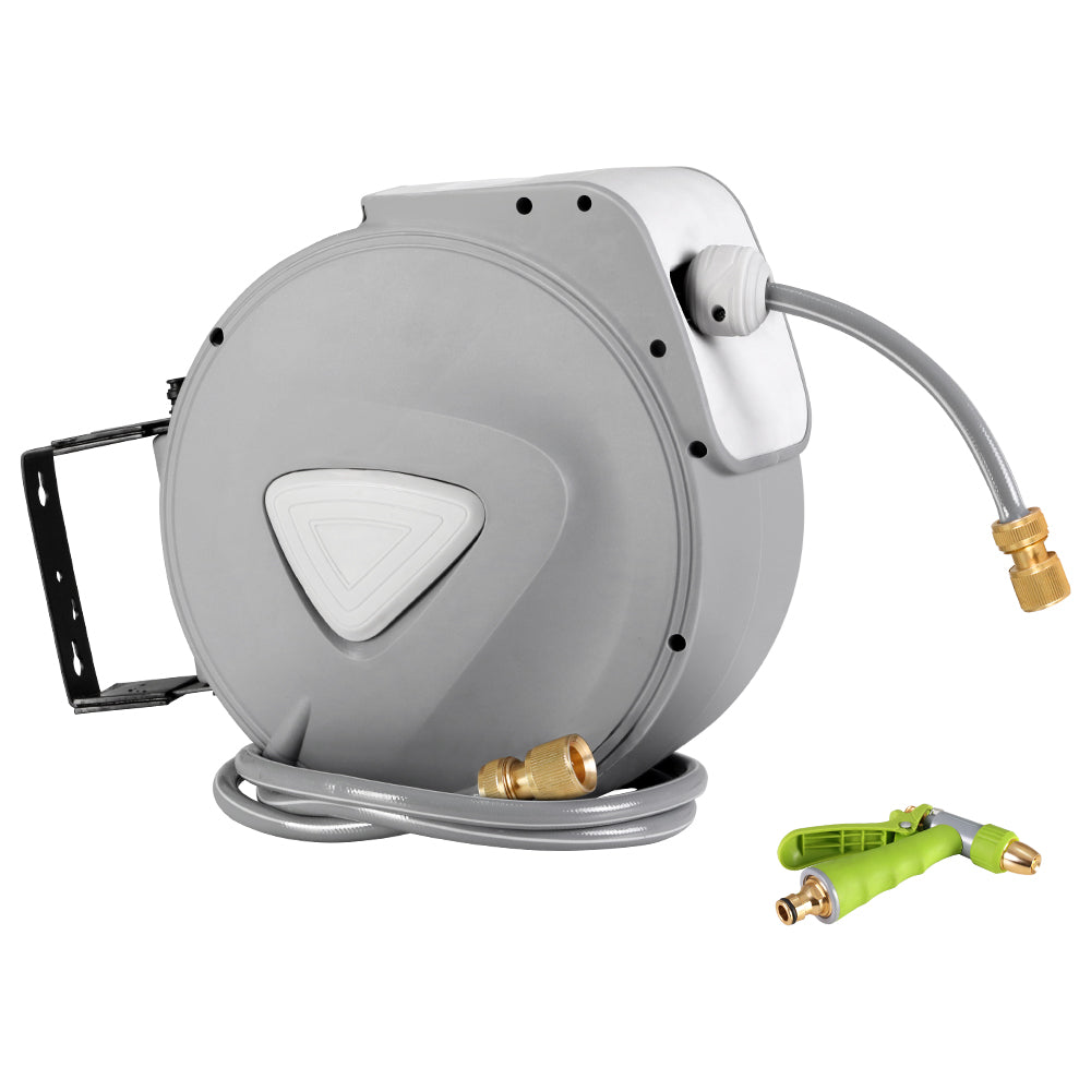 Wall Mounted 30m Retractable Water Hose Reel