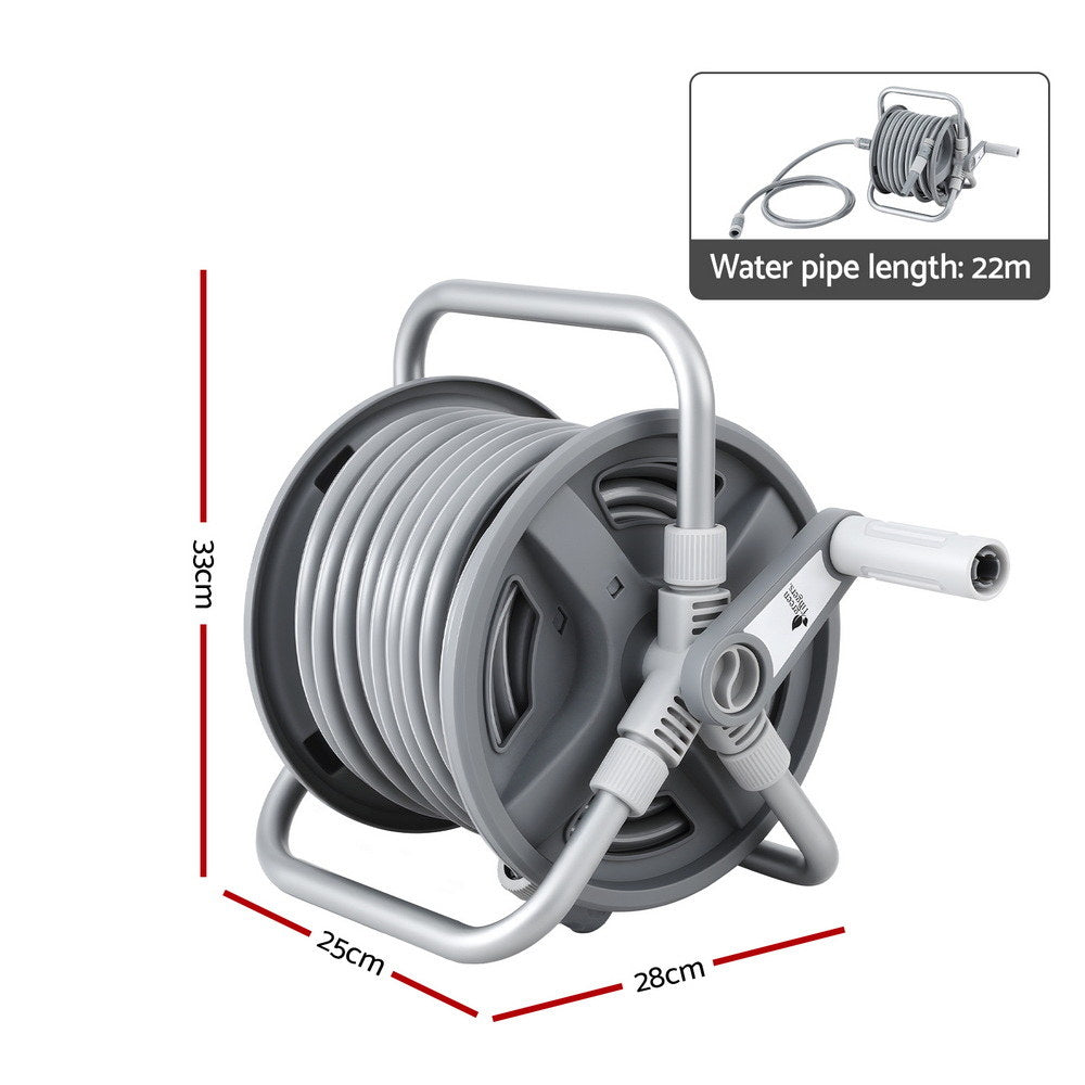 Green Fingers 20m Retractable Garden Hose Reel