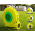 AirMyFun Inflatable Water Park with Double Slide and Canon