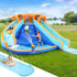 AirMyFun Kids Water Park with Double Slide and Climbing Wall
