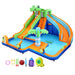 AirMyFun Kids Inflatable Pool Double Slide Jumping Castle