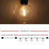 Festoon Lights 80mm Round 23m Kit