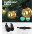 Festoon Lights 80mm Round 77m Kit