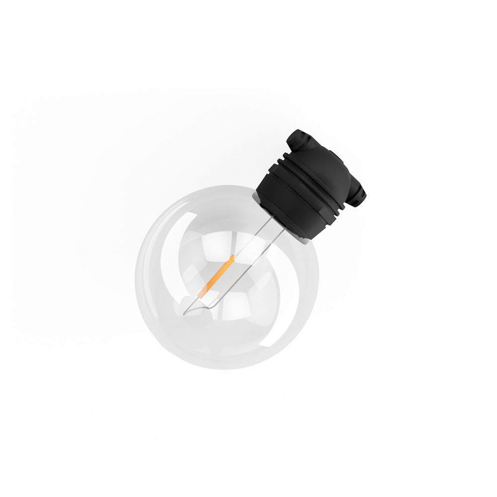 Solar Festoon Lights 80mm Round 41m Kit