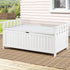 Gardeon Outdoor Wooden Storage Bench Box White