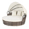 Gardeon Modular Outdoor Daybed Sun Lounge Beige