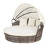 Gardeon Modular Outdoor Daybed Sun Lounge Beige