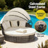 Gardeon Modular Outdoor Daybed Sun Lounge Beige