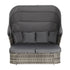 Gardeon Outdoor Daybed Sun Lounge Sofa Grey