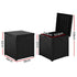 Outdoor Storage Box 195L Black