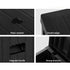 Outdoor Storage Box 195L Black