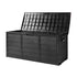 Lockable Outdoor Storage Box 290L Black