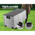 Lockable Outdoor Storage Box 290L Grey/Black