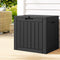 Lockable Outdoor Storage Box 118L Black