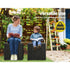 Lockable Outdoor Storage Box 118L Black