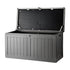 Lockable Outdoor Storage Box 190L Grey/Black