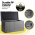 Lockable Outdoor Storage Box 190L Grey/Black