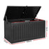 Lockable Outdoor Storage Box 270L Black