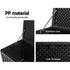 Lockable Outdoor Storage Box 270L Black