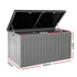 Lockable Outdoor Storage Box 270L Grey/Black