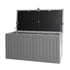 Lockable Outdoor Storage Box 270L Grey/Black