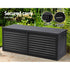 Lockable Outdoor Storage Box 390L Black