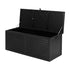 Lockable Outdoor Storage Box 390L Black