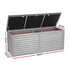 Lockable Outdoor Storage Box 390L Grey/Black