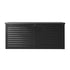 Lockable Outdoor Storage Box 490L Black