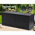 Lockable Outdoor Storage Box 490L Black