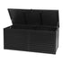 Lockable Outdoor Storage Box 490L Black