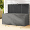 Lockable Outdoor Storage Box 490L Grey/Black