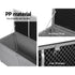 Lockable Outdoor Storage Box 490L Grey/Black