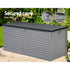 Lockable Outdoor Storage Box 490L Grey/Black
