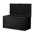 Lockable Outdoor Storage Box 680L Black