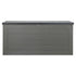 Lockable Outdoor Storage Box 680L Grey/Black