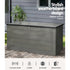 Lockable Outdoor Storage Box 680L Grey/Black