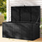 Lockable Outdoor Storage Box 830L Black