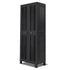 Lockable Outdoor Storage Cabinet 173cm Black