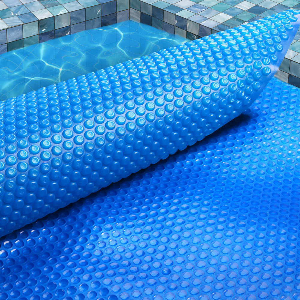 Aqua Buddy Solar Swimming Pool Cover Blanket 11m x 4.8m 500 Micron Blue