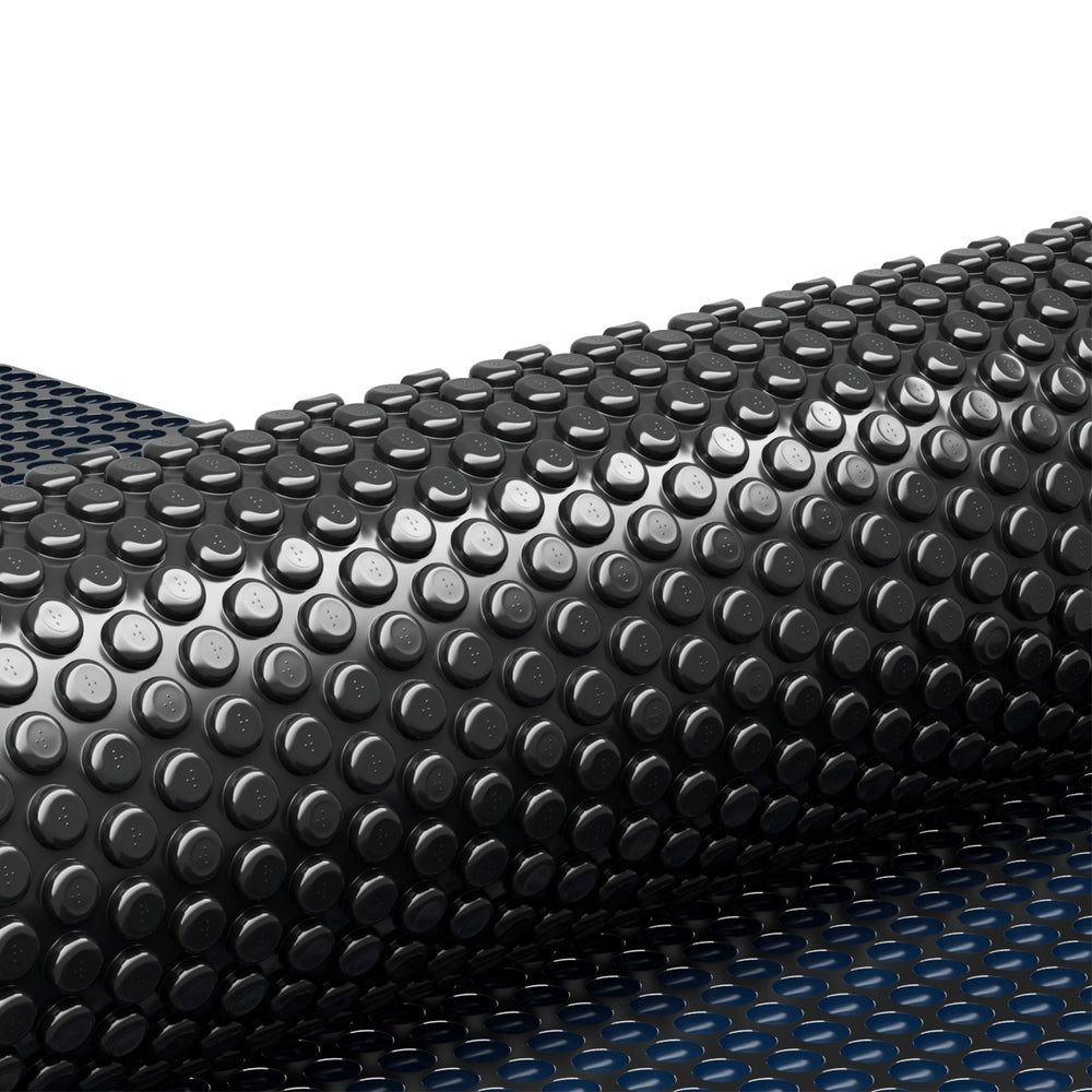 Aqua Buddy Solar Swimming Pool Cover Blanket 11m x 4.8m 600 Micron Blue/Black