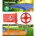 Keezi Kids Wooden Boat Sandpit with Canopy 150cm