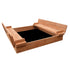 Keezi Kids Sandpit Wooden Sandbox 90cm