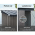 Giantz Double Door Garden Shed 1.95m x 1.31m