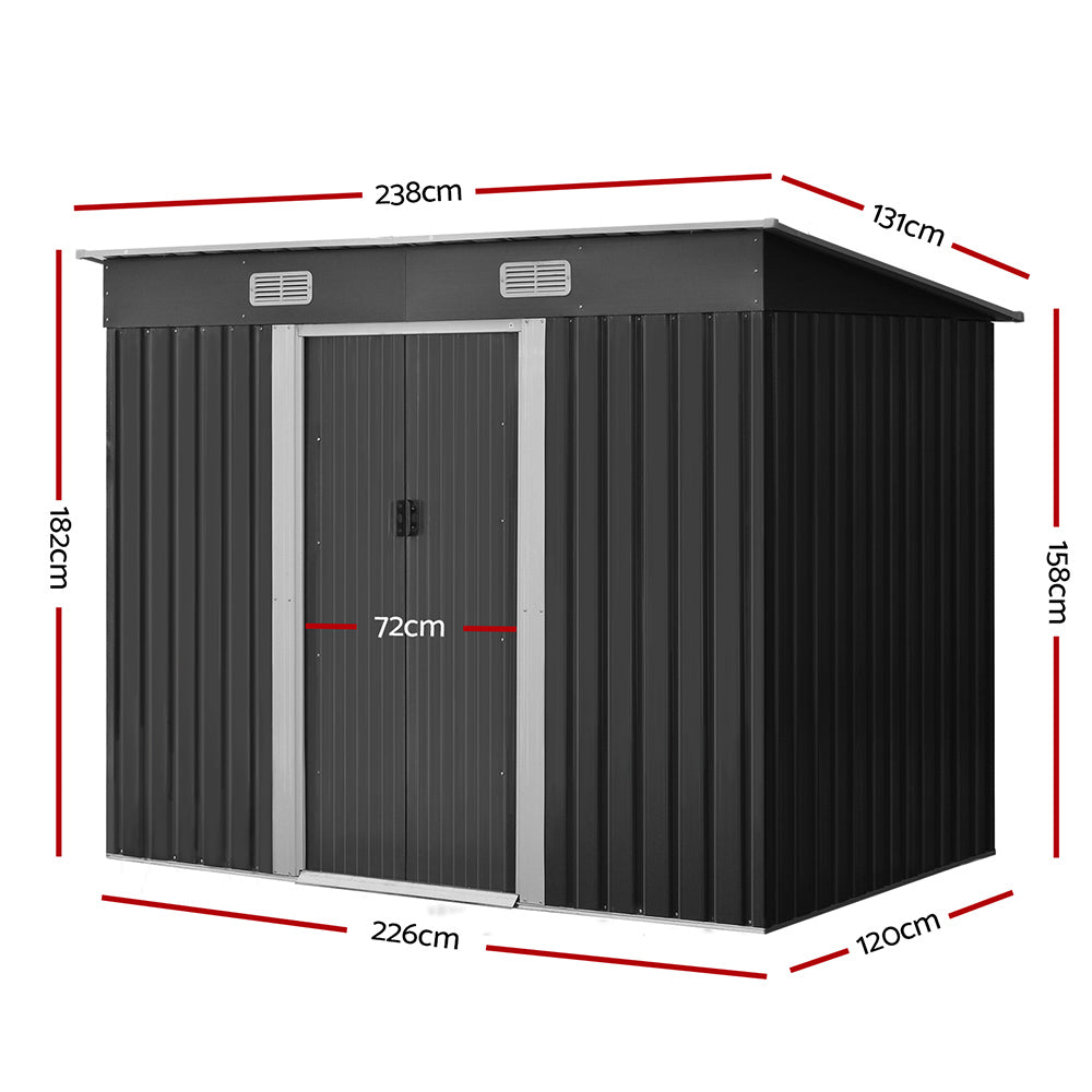 Giantz Garden Shed 2.38m x 1.31m