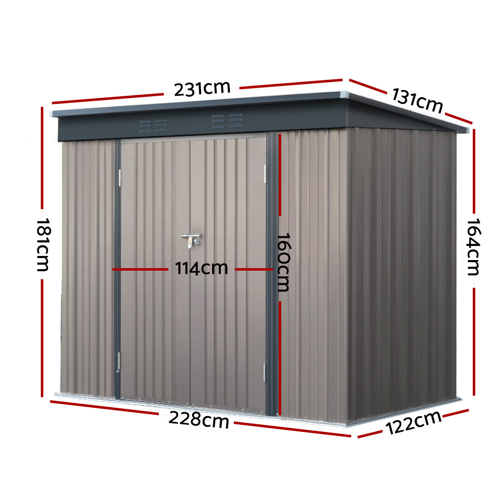 Giantz Garden Shed 2.31m x 1.31m
