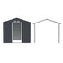 Giantz Garden Shed 2.15m x 1.74m with Extension Kit