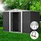 Garden Shed with Base 2.58m x 2.07m Grey