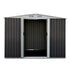 Garden Shed with Base 2.58m x 2.07m Grey