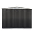 Garden Shed with Base 2.58m x 2.07m Grey